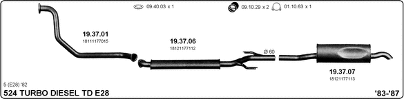 Изпускателна система IMASAF              