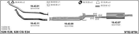 Изпускателна система IMASAF              