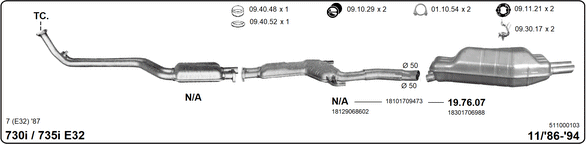 Изпускателна система IMASAF              