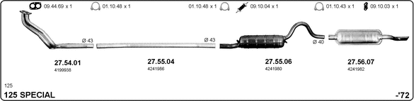 Изпускателна система IMASAF              
