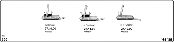 Изпускателна система IMASAF              