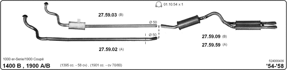 Изпускателна система IMASAF              
