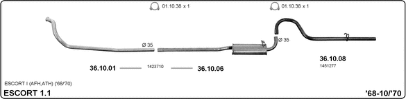 Изпускателна система IMASAF              