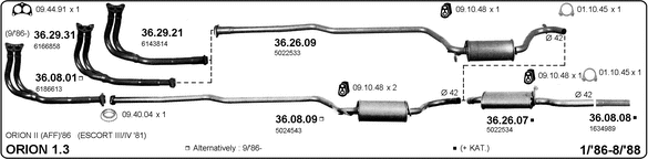 Изпускателна система IMASAF              
