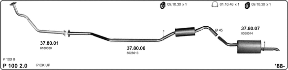 Изпускателна система IMASAF              