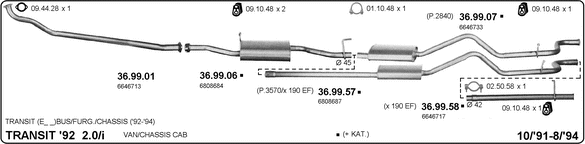 Изпускателна система IMASAF              
