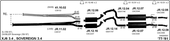 Изпускателна система IMASAF              