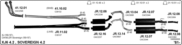 Изпускателна система IMASAF              