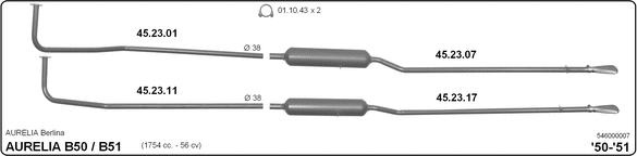Изпускателна система IMASAF              