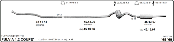 Изпускателна система IMASAF              