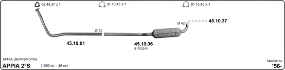 Изпускателна система IMASAF              