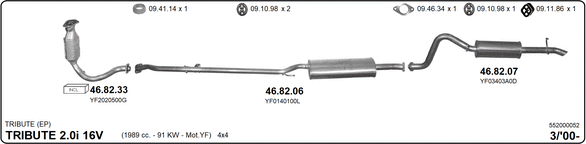 Изпускателна система IMASAF              