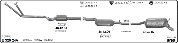 Изпускателна система IMASAF              