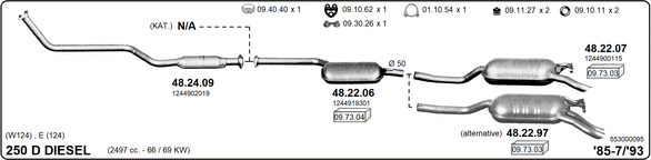 Изпускателна система IMASAF              