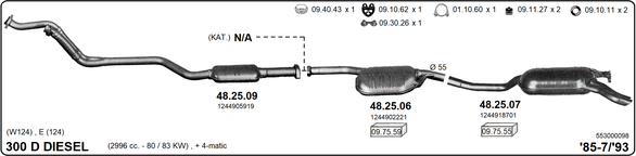 Изпускателна система IMASAF              