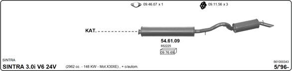 Изпускателна система IMASAF              