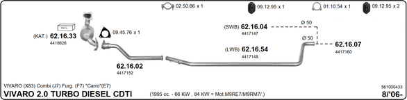 Изпускателна система IMASAF              