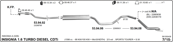 Изпускателна система IMASAF              