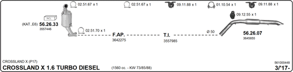 Изпускателна система IMASAF              