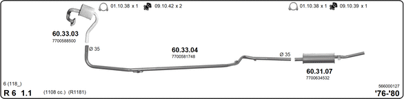 Изпускателна система IMASAF              
