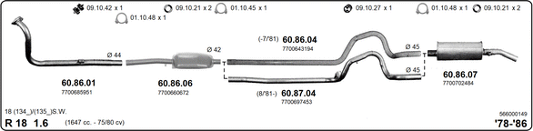 Изпускателна система IMASAF              