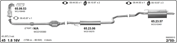 Изпускателна система IMASAF              
