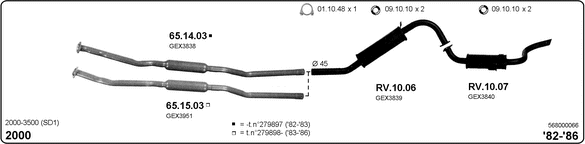 Изпускателна система IMASAF              
