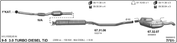 Изпускателна система IMASAF              
