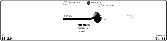 Изпускателна система IMASAF              