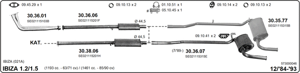 Изпускателна система IMASAF              
