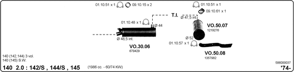 Изпускателна система IMASAF              