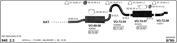 Изпускателна система IMASAF              
