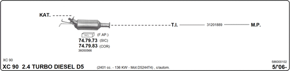 Изпускателна система IMASAF              