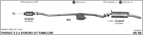 Изпускателна система IMASAF              