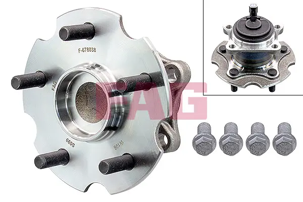 комплект колесен лагер FAG                 