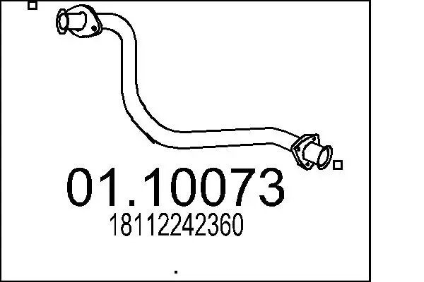изпускателна тръба MTS                 