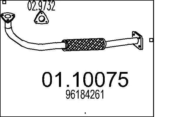 изпускателна тръба MTS                 