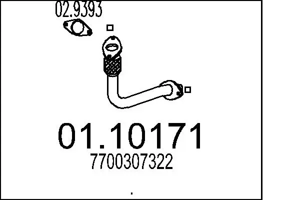 изпускателна тръба MTS                 