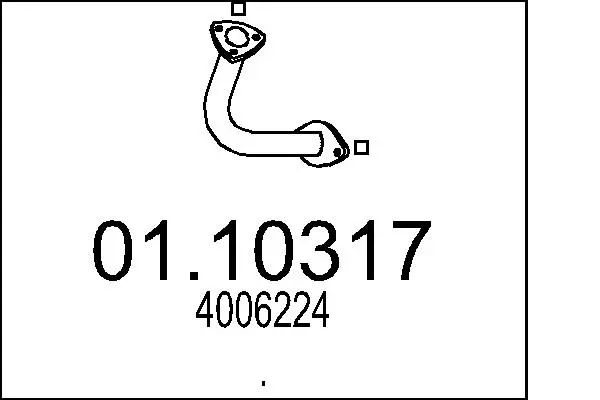 изпускателна тръба MTS                 