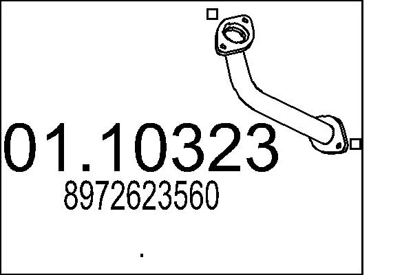 изпускателна тръба MTS                 