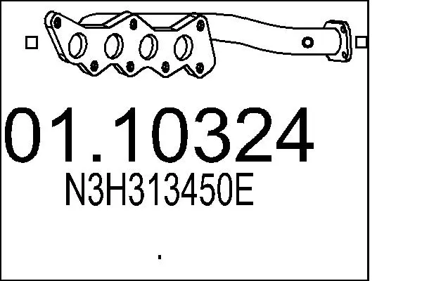 изпускателна тръба MTS                 