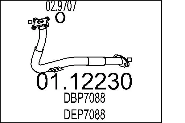 изпускателна тръба MTS                 