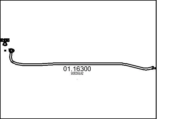 изпускателна тръба MTS                 