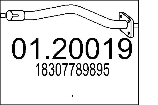 изпускателна тръба MTS                 