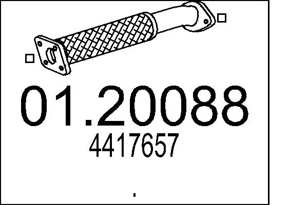 изпускателна тръба MTS                 