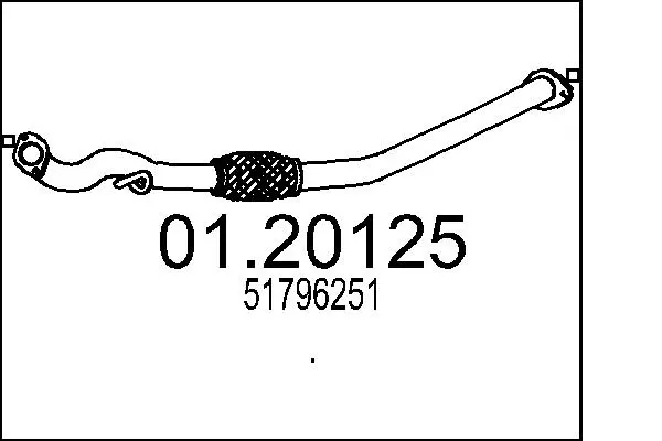 изпускателна тръба MTS                 