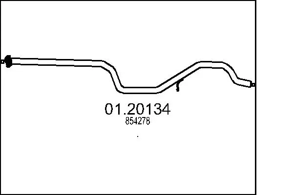 изпускателна тръба MTS                 