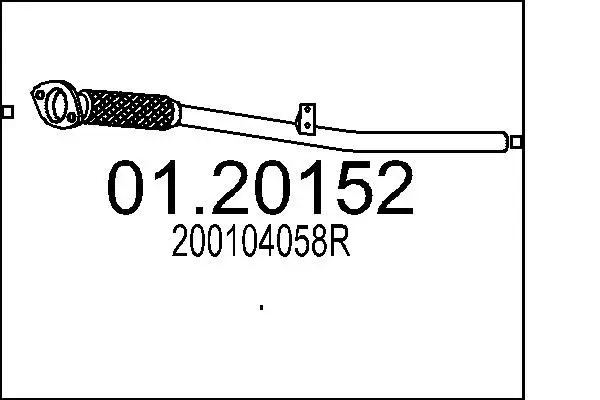 изпускателна тръба MTS                 
