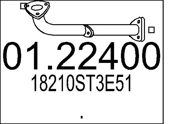 изпускателна тръба MTS                 