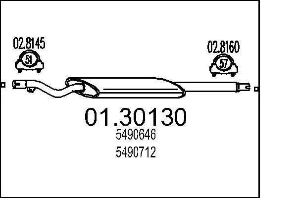 предно гърне MTS                 